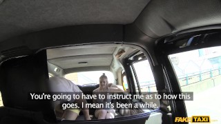 FakeTaxi - Cabby tries his beginners luck on hot blonde with big tits