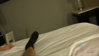 Lucie Kline takes a nice creampie