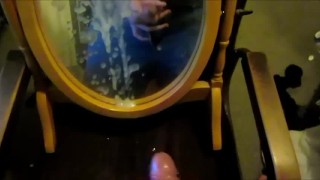 Insane CumBlast on Mirror