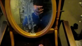 Insane CumBlast on Mirror