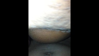 Fucked her black pussy in her husbands car 2017