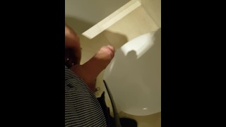 PUBLIC TOILET JERK OFF