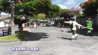 park and toilet public with naomi