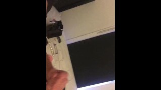 Aussie Amateur 10' Inch Dildo Jerk & Cum