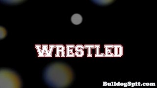 Ripped wrestle jock assdrilled after practice