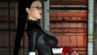 Comic-Bayonetta, with moans sounds