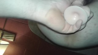 Milf takes cock while bf licks ass and pussy