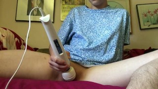 FTM playing with magic wand