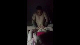 Wife squirts all over me, then ass fucked