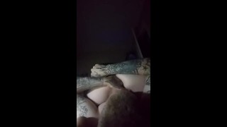 Wife squirts all over me, then ass fucked