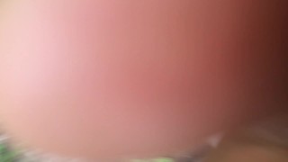 BBW fucked doggy style in the woods by BBC