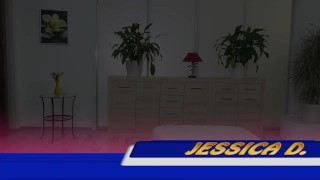 Wetandpuffy - Kinky babe Jessica Diamond enjoys vibrator play