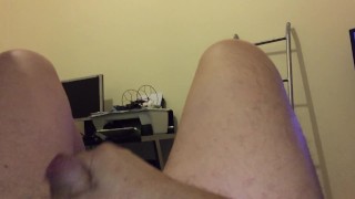 Masturbating my cock