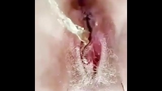 Golden Shower POV close up