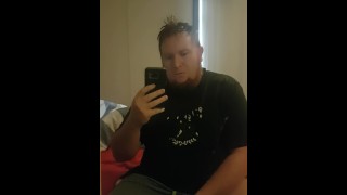 SEXY redhead guy has fun till he cums