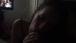 Young College GF Cumshot