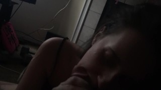 Young College GF Cumshot