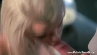 Jazzy Classy Blonde Blowjob Babe Plays The Skin Flute