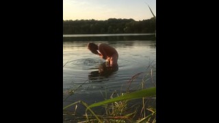 At the lake