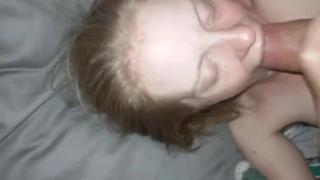 Dirty Slut Loves Cock In Her Mouth And Cum On Her Face