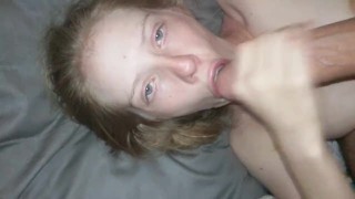 Dirty Slut Loves Cock In Her Mouth And Cum On Her Face