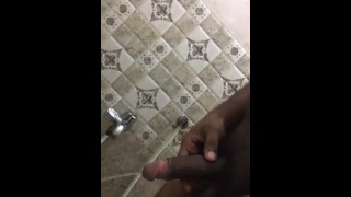 Piss with cock cum out indian guy