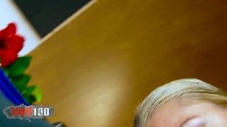 Mature latina working girl fucked by her worker