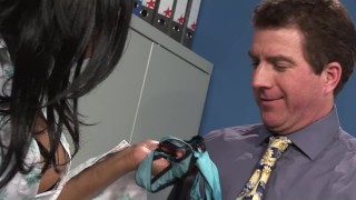 Big Tit Indian MILF Fucks Big Dick Cheating Boss While Workers Are Away