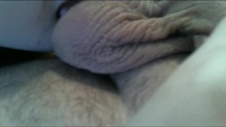 Cute Redhead Gives a Nice Ball Sucking -NO Cumshot-