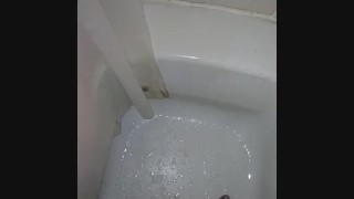 Me cumming in the shower