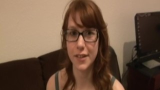 Ginger amateur paddling oldmans balls