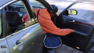 Kellar Nite Tackles Jaydoe Funsize's Raw Dick - Black in White #4