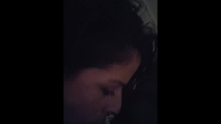Daddy cums in my mouth i swollow