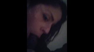 Daddy cums in my mouth i swollow