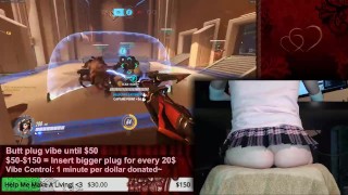 SweetCheeks - Femboy Healslut Plays Overwatch 11 (2017-07-20)