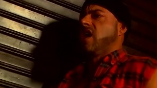 Perv gay buffy hunks get it down for rough threesome