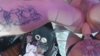 Pegging Him From Above