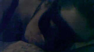 Anika Tatts sucks cock for Mistress Tiffany