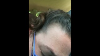 Driving and getting head!!