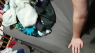 Awesome tit/blowjob and painful anal