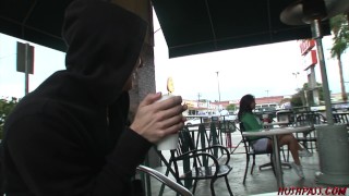 Yound dude fucks bigtit MILF Priya Rai and she loves it