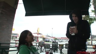 Yound dude fucks bigtit MILF Priya Rai and she loves it