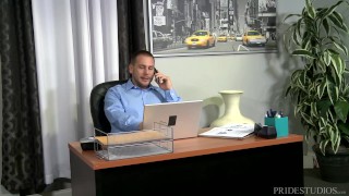 Daddy Rough Fucks Latino Boy Friend Hard During Lunch Break