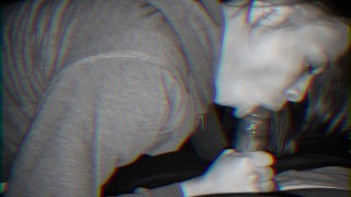 wife's teenage sister came over to say hi(sucking my cock) pt 2