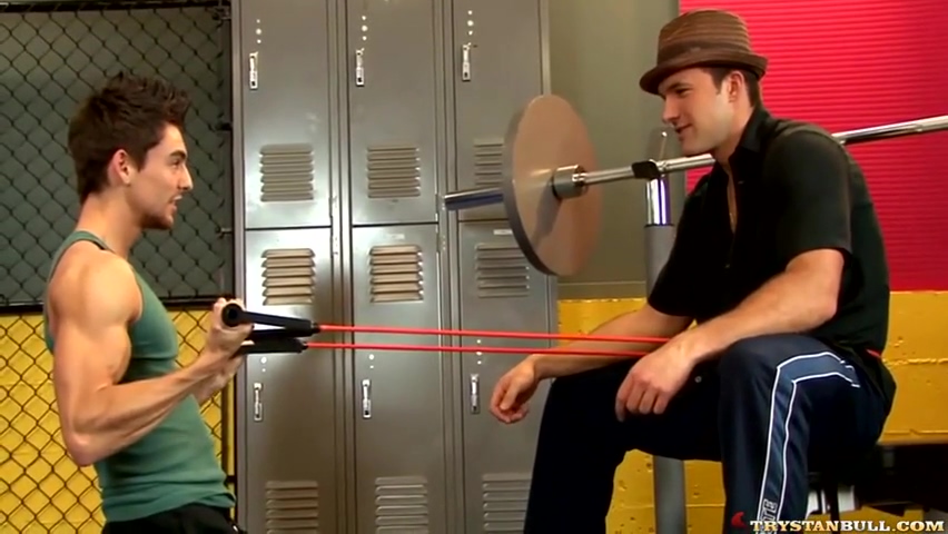 Boxing Bang With Naked Athletes On The Set And With Trystan Bull And Johnny Torque