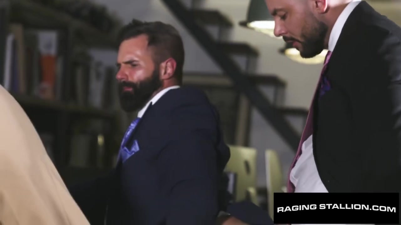 Sweaty Jock Hardcore Drilled By Bearded Hunk - Adam Ramzi Liam Hunt