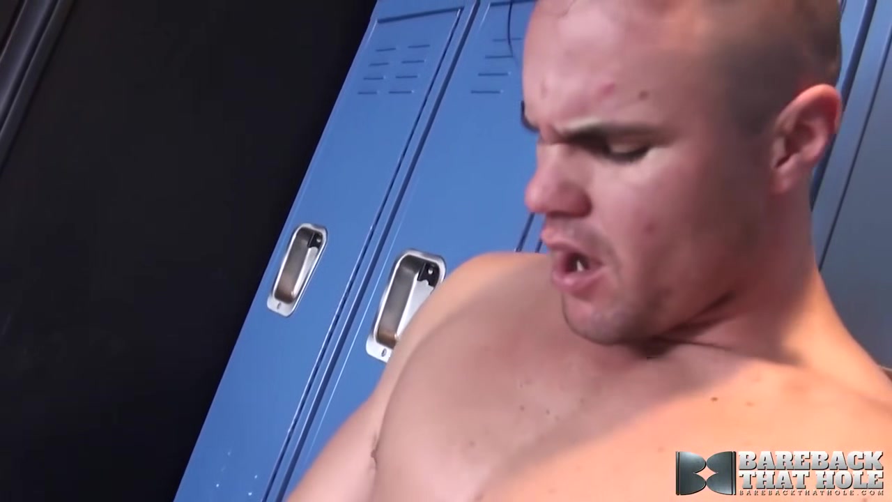 Bottom Gay Barebacked Hard By Bald Hunk