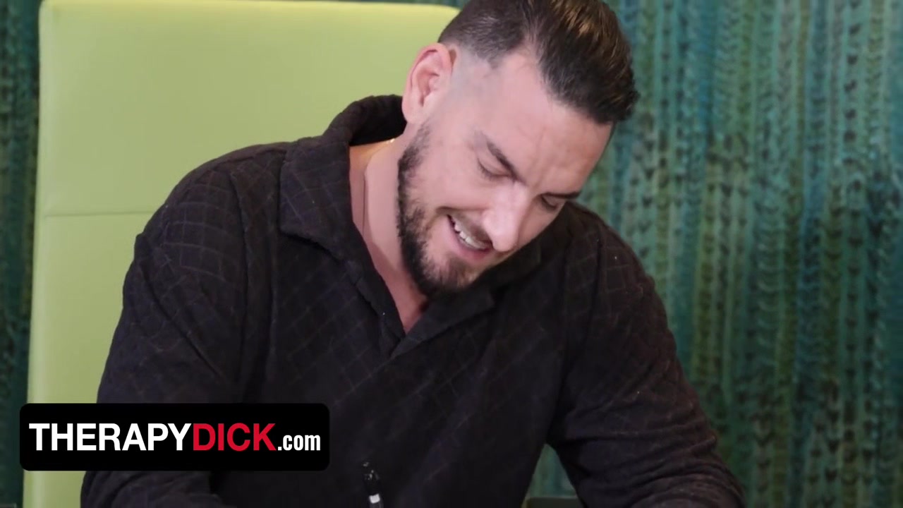 Derek Allen And Aaron Allen - Doctor Offers His Big Fat Cock As An Anxiety Cure To Patient