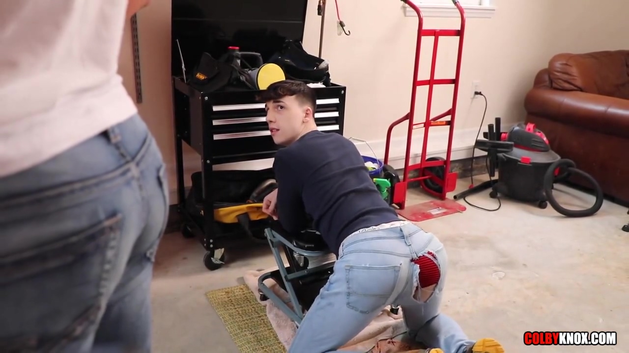 Troye Jacobs And Jordan Starr - Big Dick Step daddy Spreads Open Tight Ass Twink And