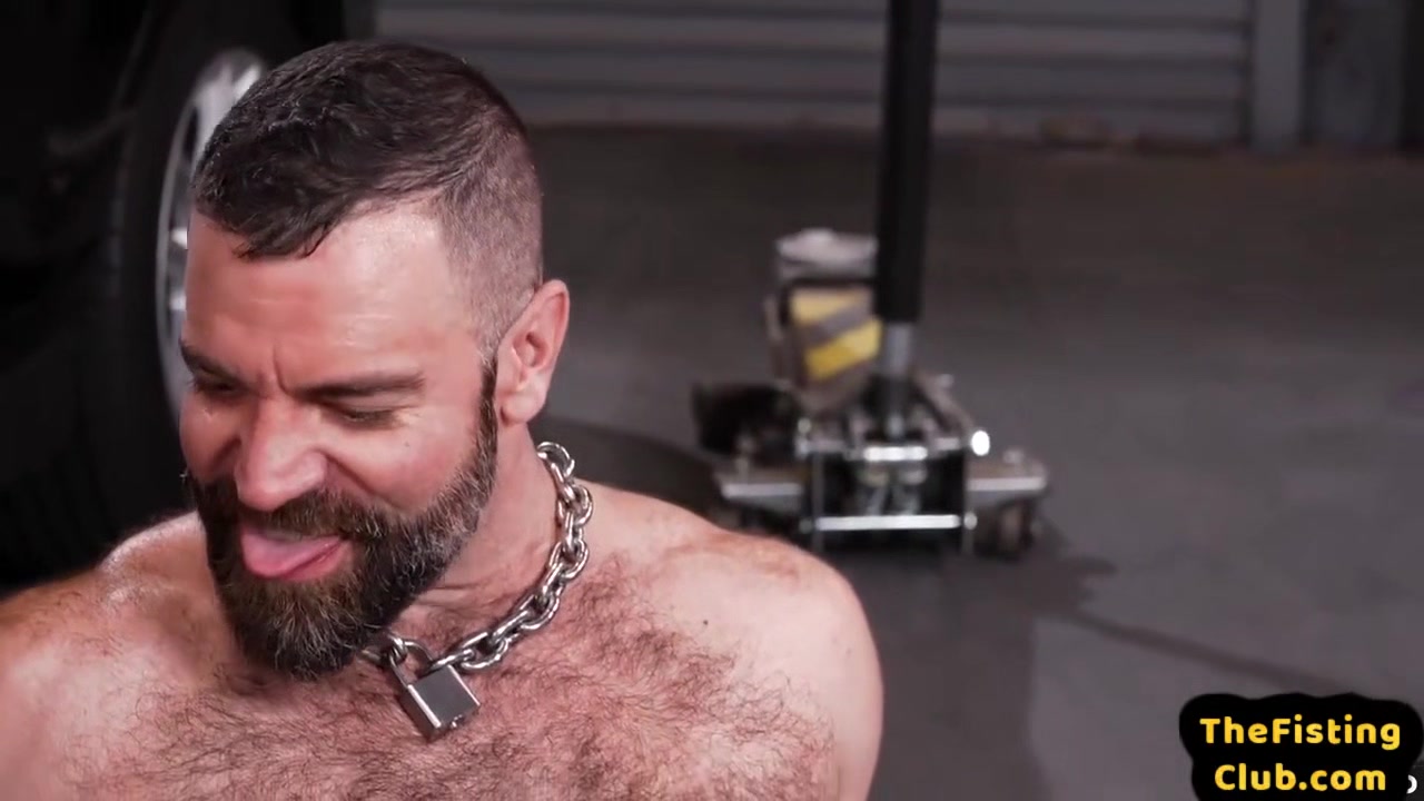 Car Mechanics Assfisted In Extreme Fisting 3some By Stu